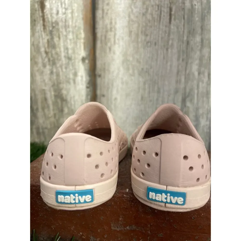Native Jefferson Blush Lightweight Slip On Shoes C5
